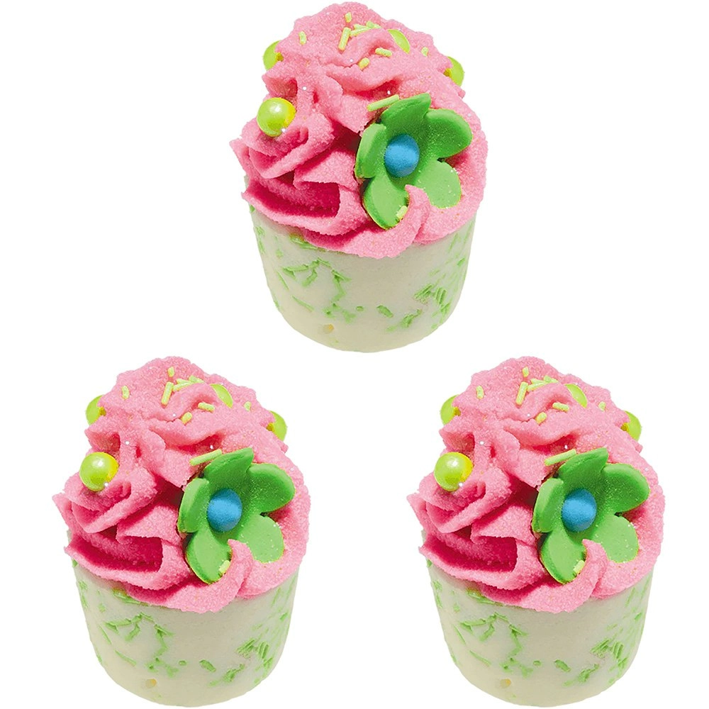 3PK Bomb Cosmetic Apple & Raspberry Bath Bomb Mallow Fragrance Bathing Tub Fizzy