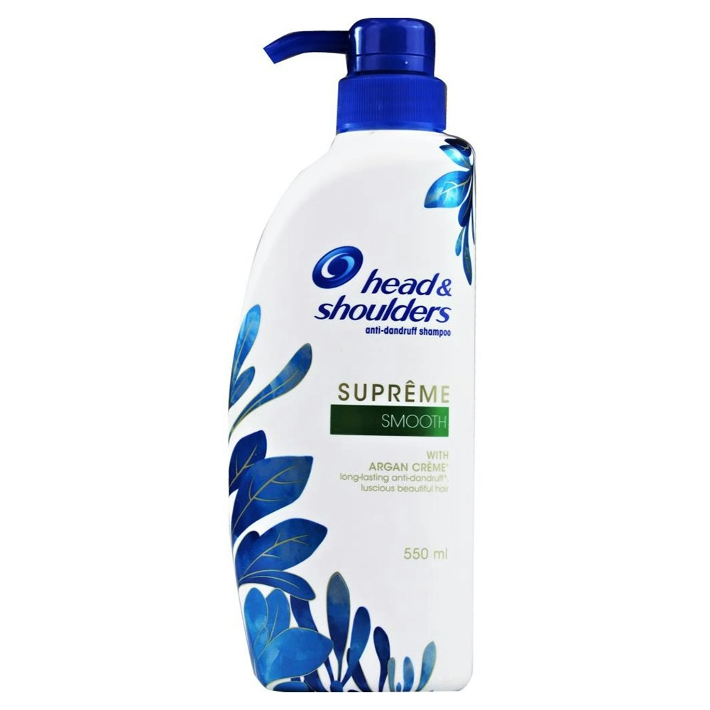 Head & Shoulders 550ml Anti-Dandruff Shampoo Hair/Scalp Care Supreme Smooth