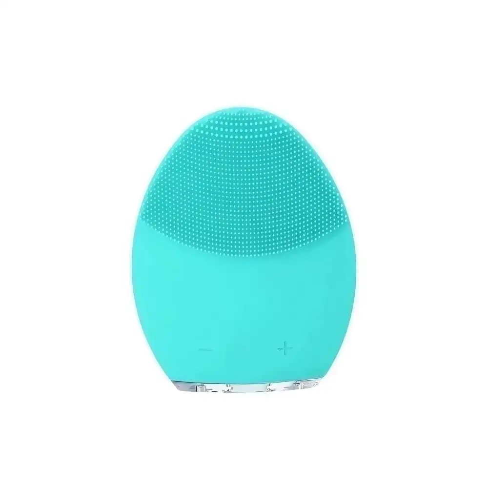 Wellcare Electric Deep Cleanse Face Exfoliating Brush IPX7 Waterproof- Green