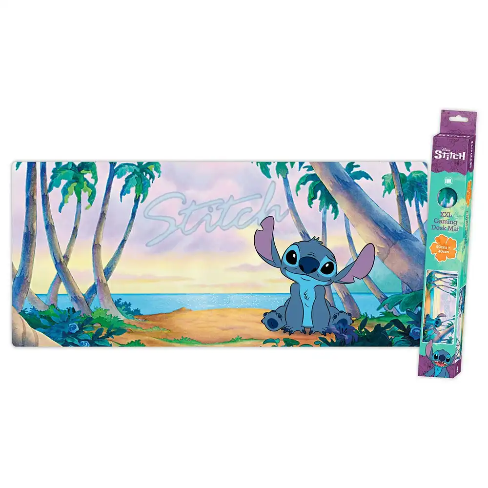 Disney Lilo & Stitch Themed XXL Gaming Mat Computer Mouse/Desk Pad 90x40cm