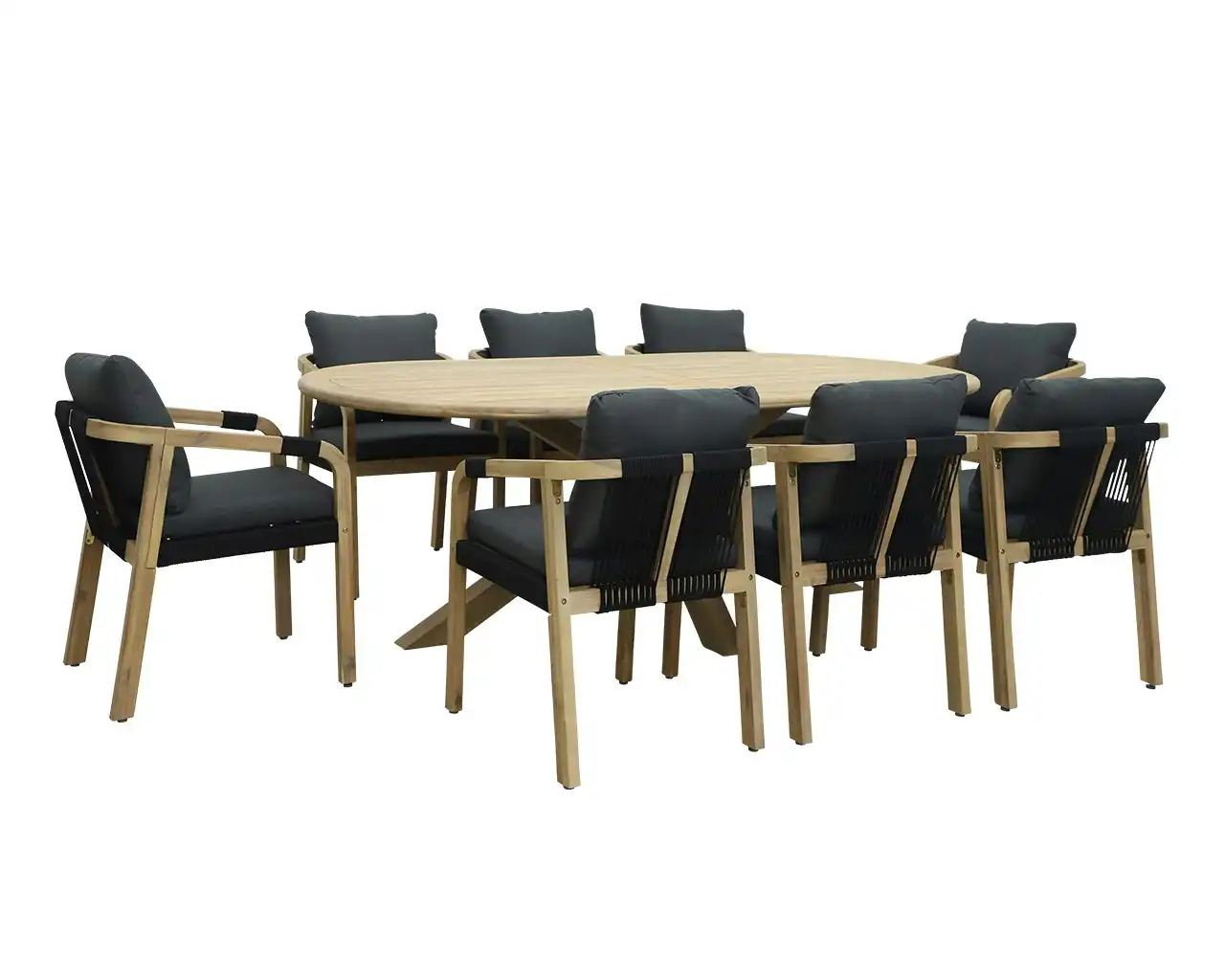 Palade 9 Piece Dining Setting