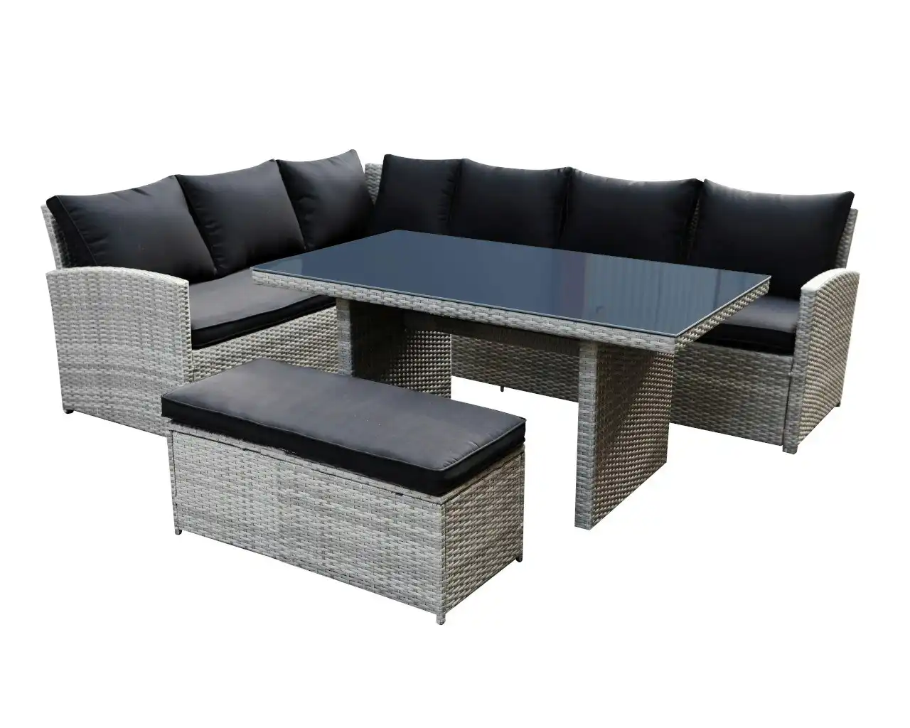 Urban 4 Piece Low Dining Setting