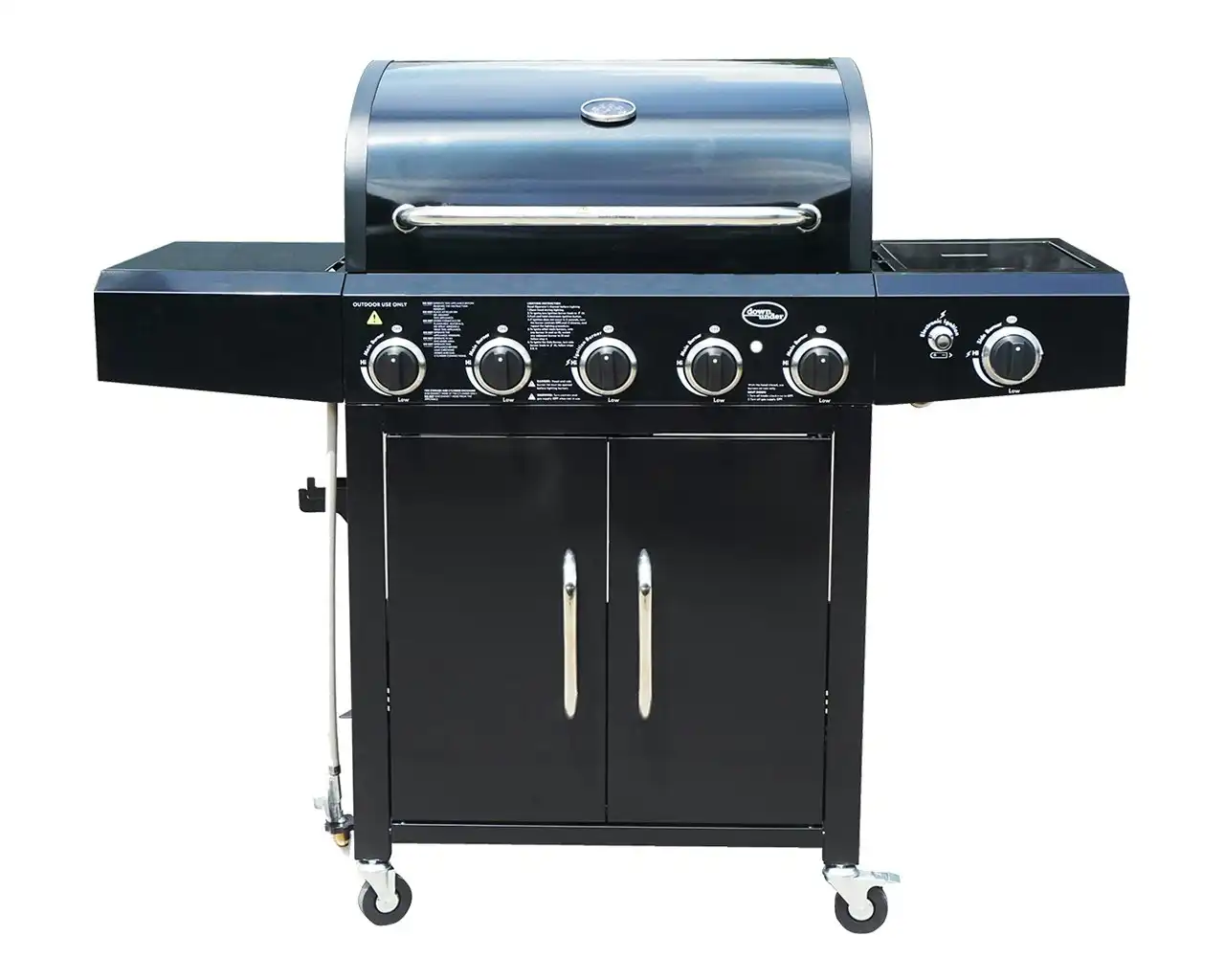 Downunder 5 Burner BBQ With Side Burner