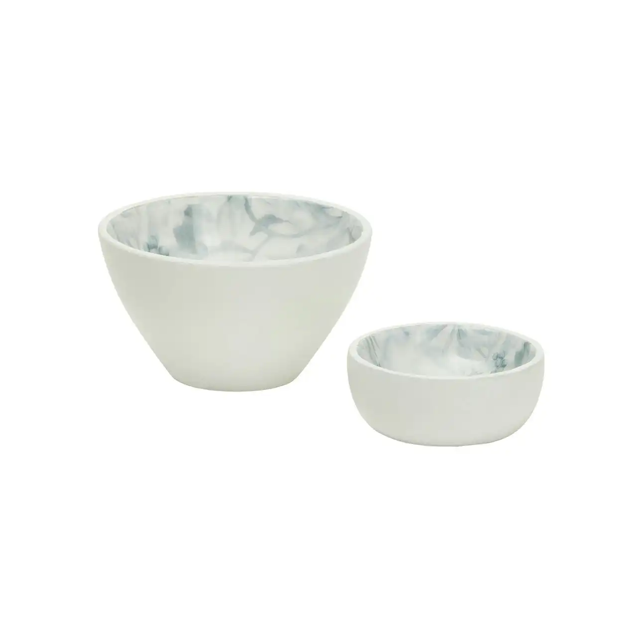 Ivory Tower Winter White Dip & Nut Set