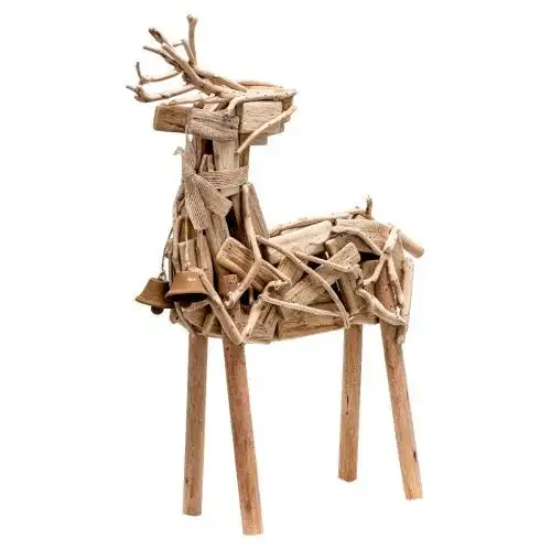 Casa Prancer Wooden Reindeer