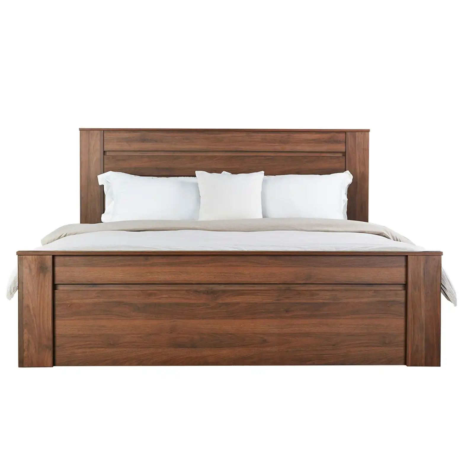 Jason Double BED - WALNUT