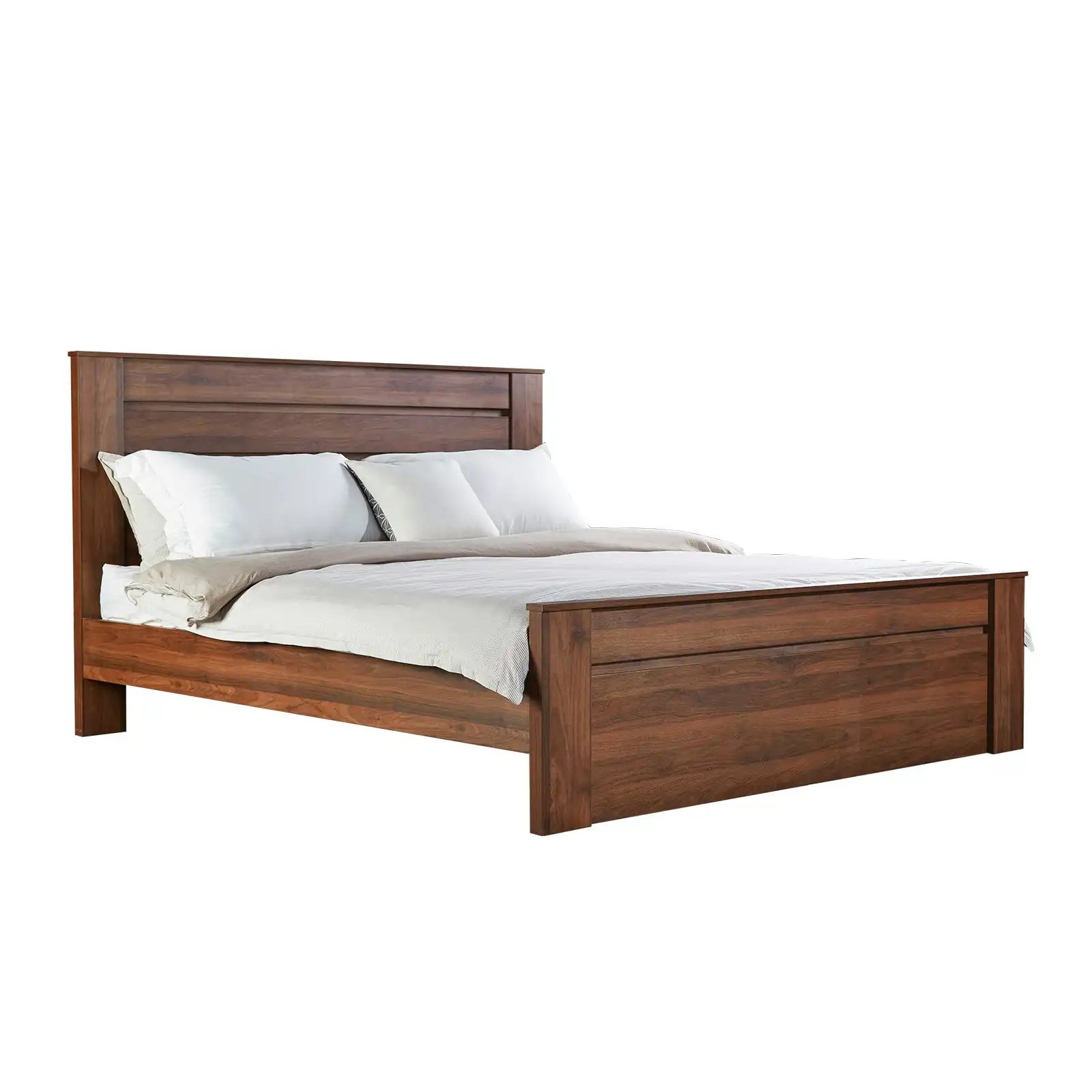 Jason Queen BED - WALNUT