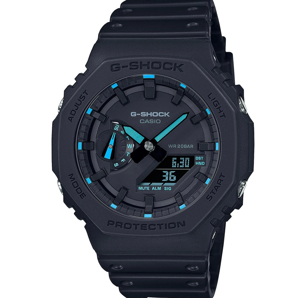 G-Shock GA2100-1A2 Neon Accent Series 'CasiOak'