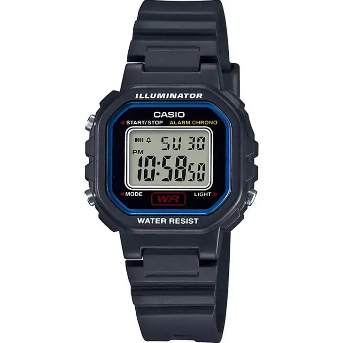 Casio LA20WH-1C Black Resin Watch