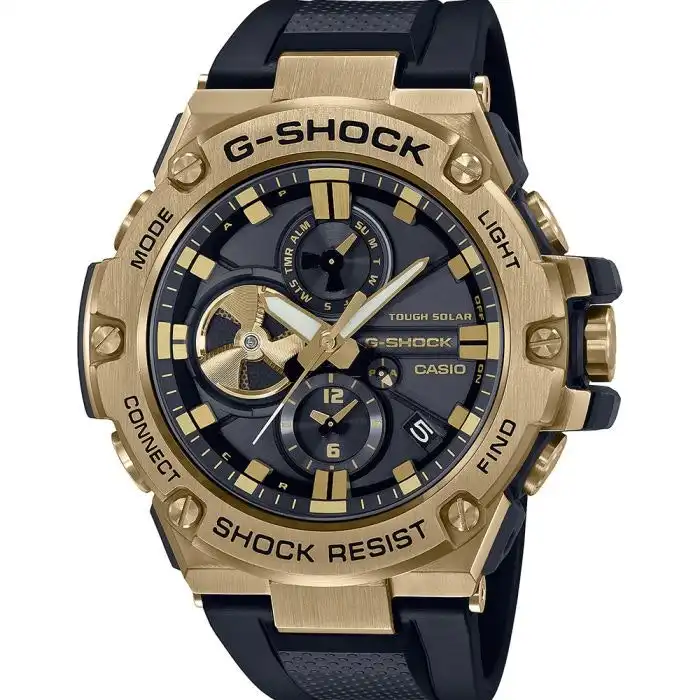 G-Shock GSTB100GB-1A9 G-Steel Gold Watch