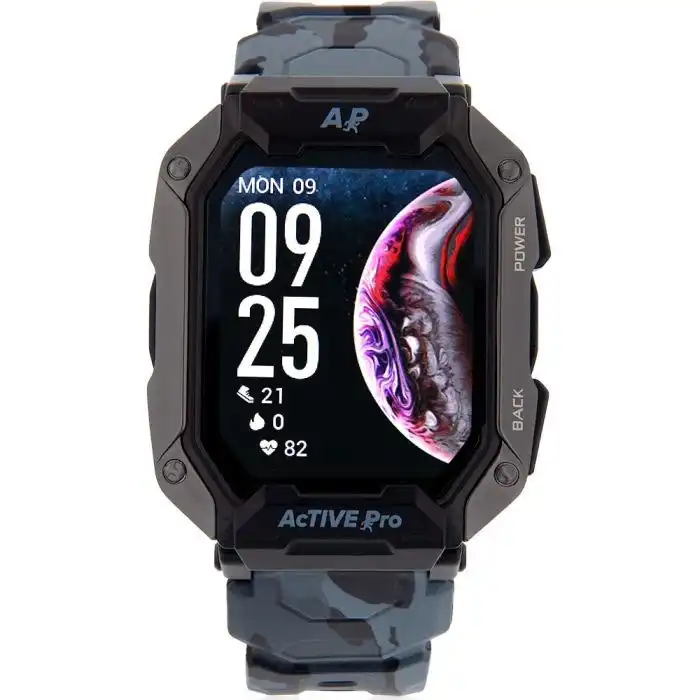 Active Pro Smart Watch Army Grey Edition