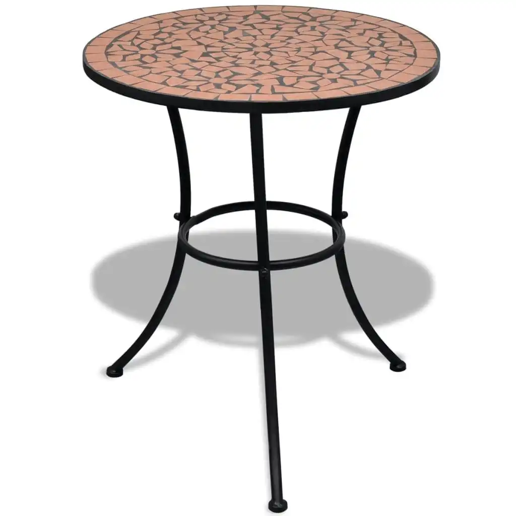 Bistro Table Terracotta 60 cm Mosaic 41528