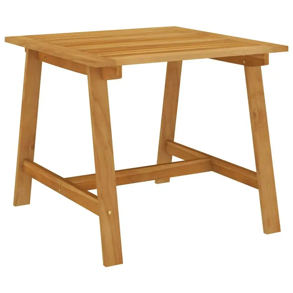 Garden Dining Table 88x88x74 cm Solid Acacia Wood 312405