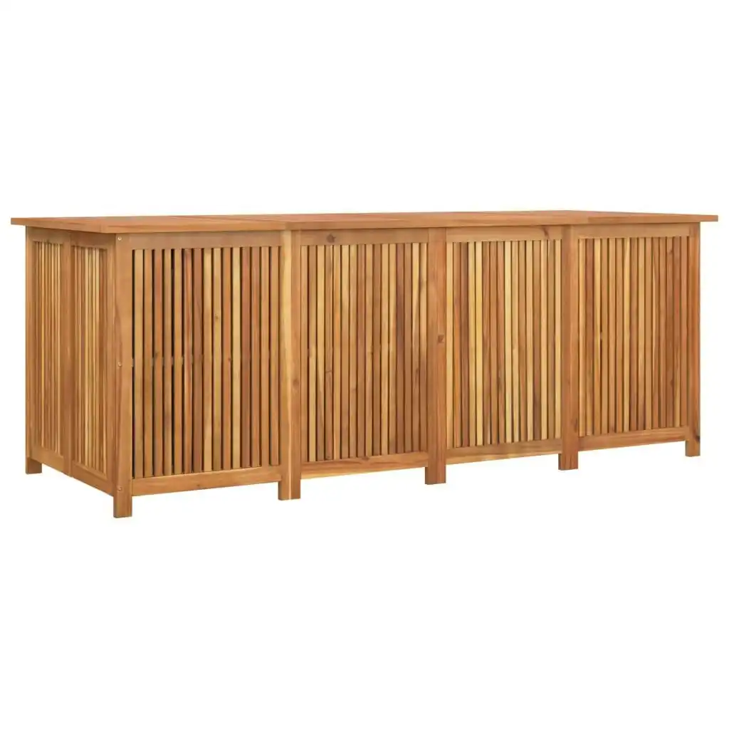 Garden Storage Box 200x80x75 cm Solid Wood Acacia 319709