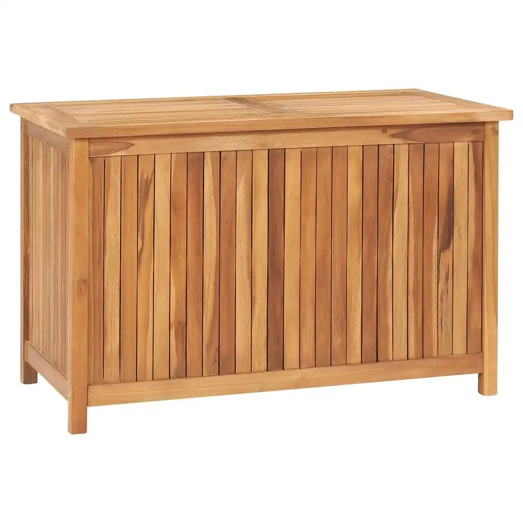 Garden Storage Box 90x50x58 cm Solid Teak Wood 315380