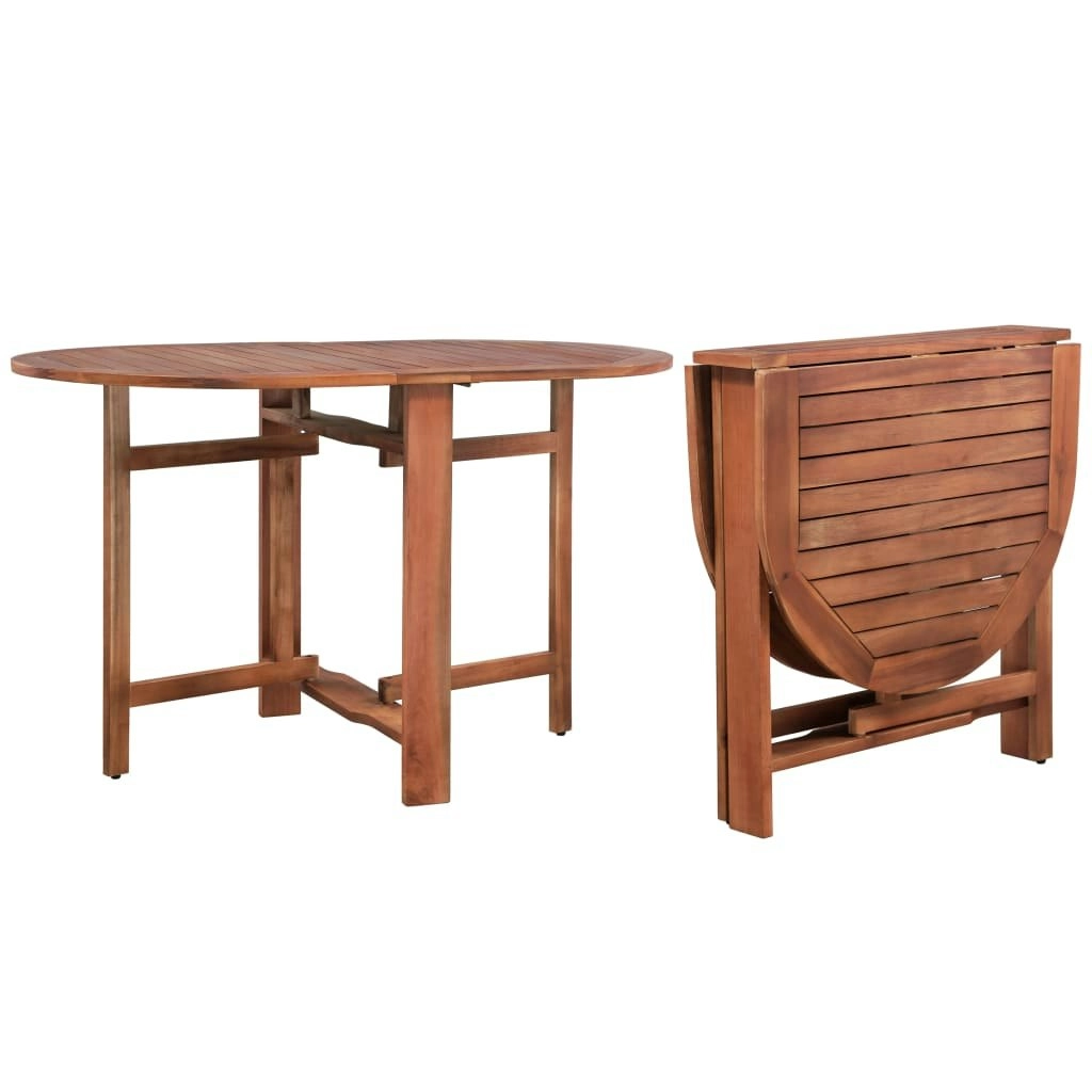 Garden Table 120x70x74 cm Solid Acacia Wood 44019