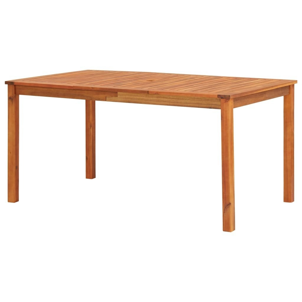 Garden Table 150x90x74 cm Solid Acacia Wood 45962