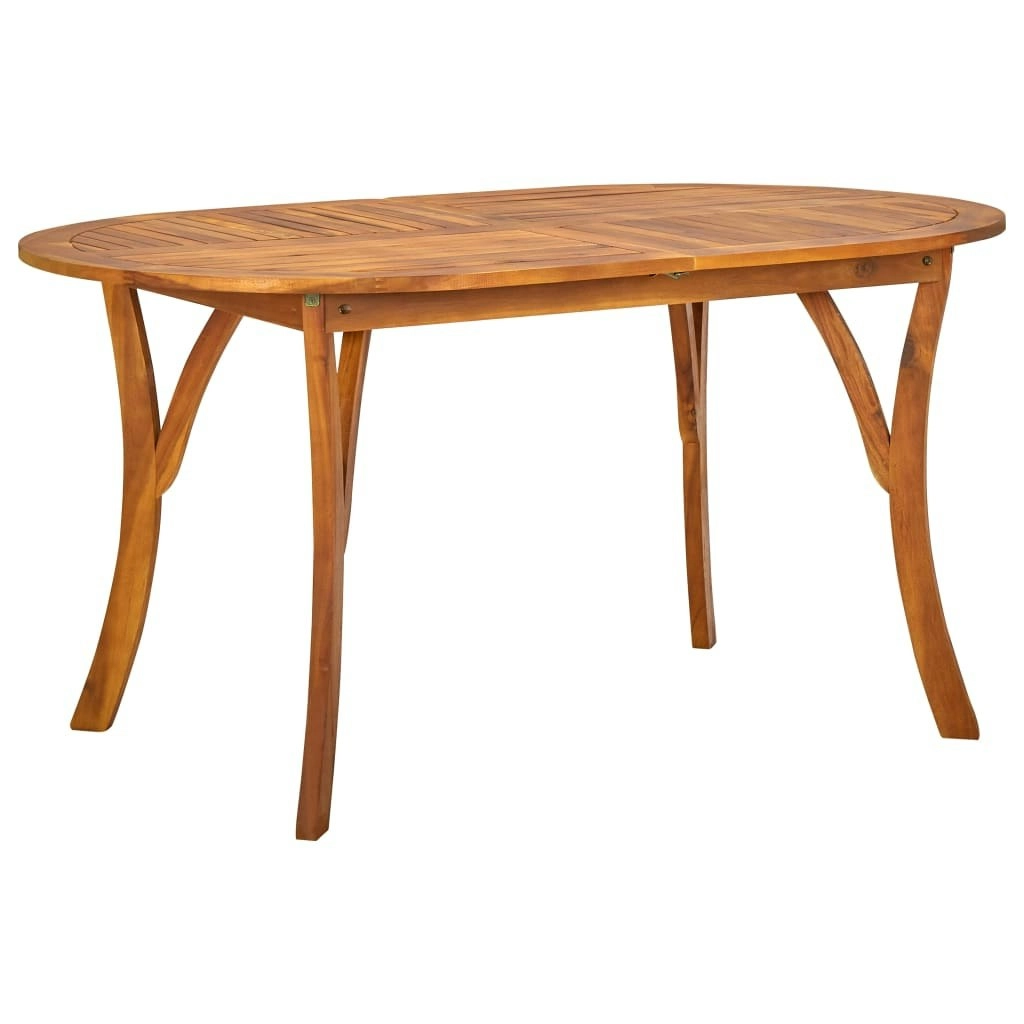 Garden Table 150x90x75 cm Solid Acacia Wood 310623