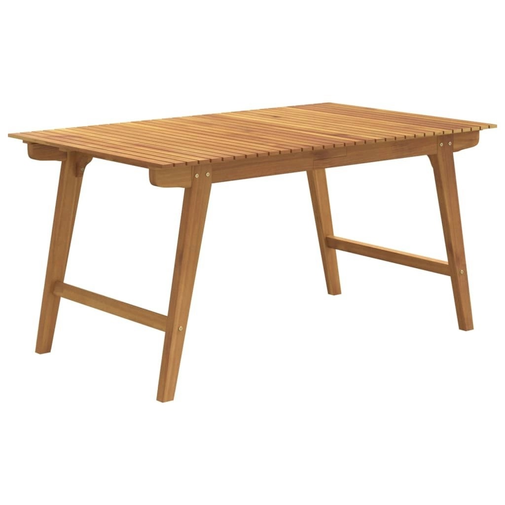 Garden Table 150x90x75 cm Solid Wood Acacia 363310