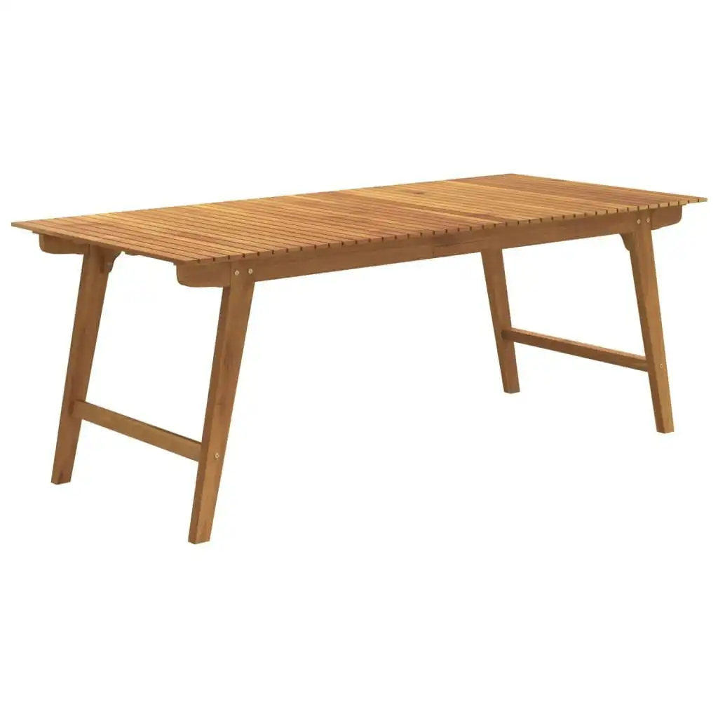 Garden Table 200x90x75 cm Solid Wood Acacia 363311