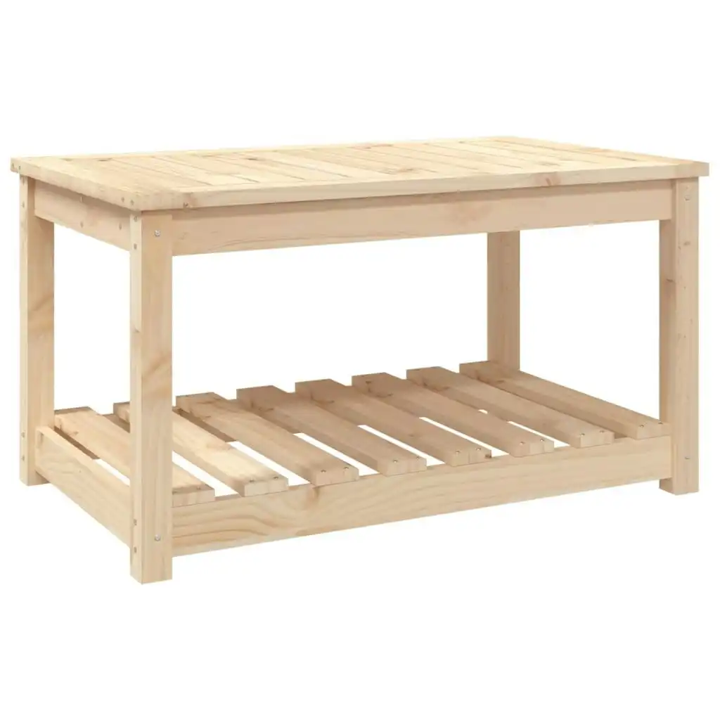 Garden Table 82.5x50.5x45 cm Solid Wood Pine 824134