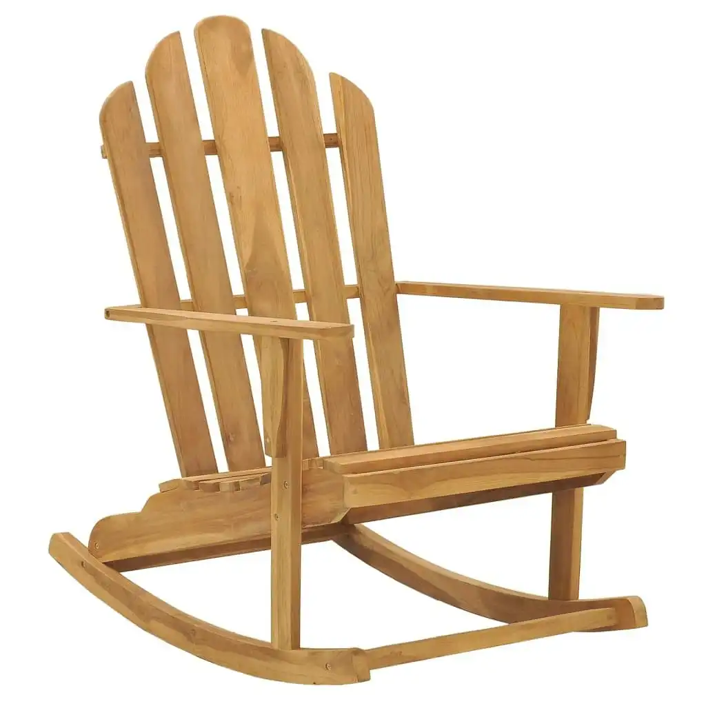 Adirondack Rocking Chair Solid Wood Teak 316167