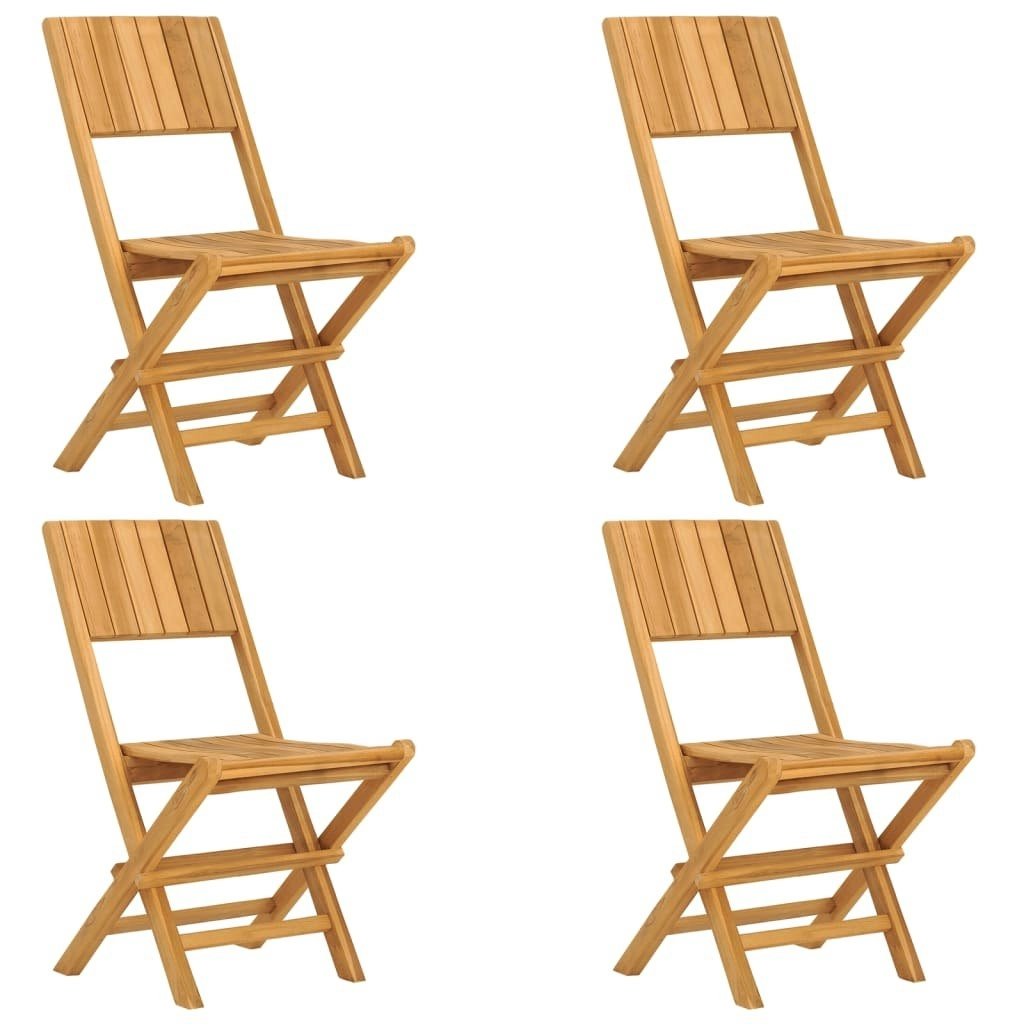 Folding Garden Chairs 4 pcs 47x61x90 cm Solid Wood Teak 3155058