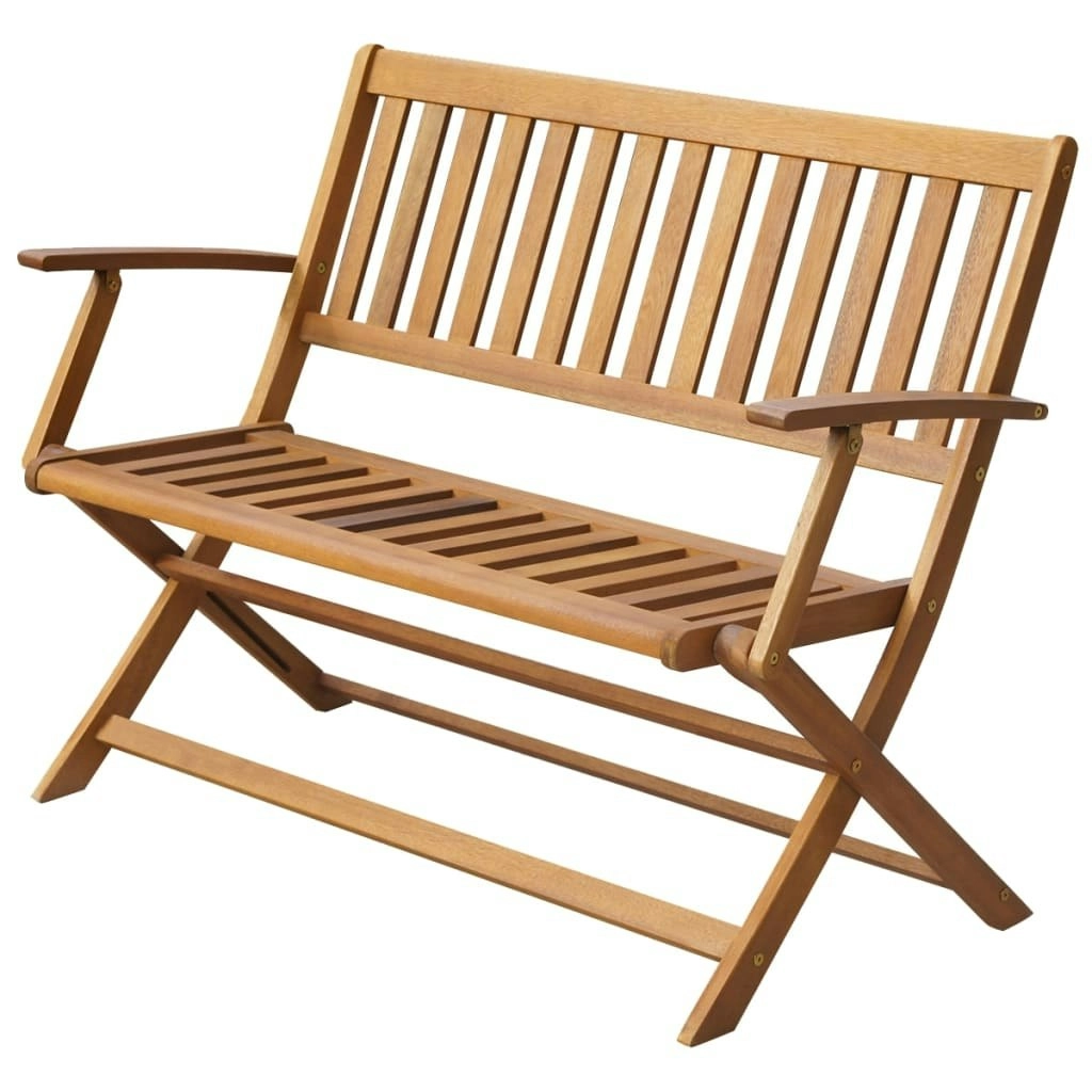 Garden Bench 120 cm Solid Acacia Wood 44132