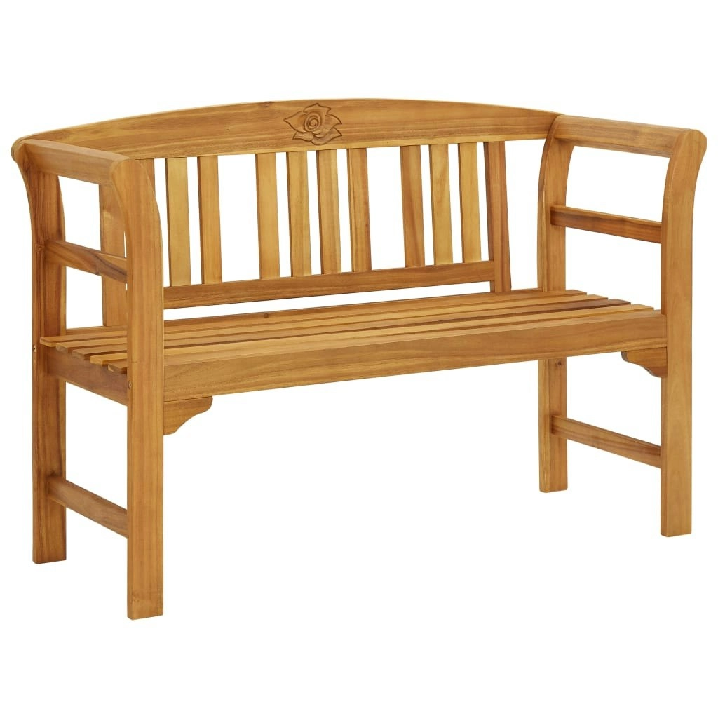 Garden Bench 120 cm Solid Acacia Wood 310284