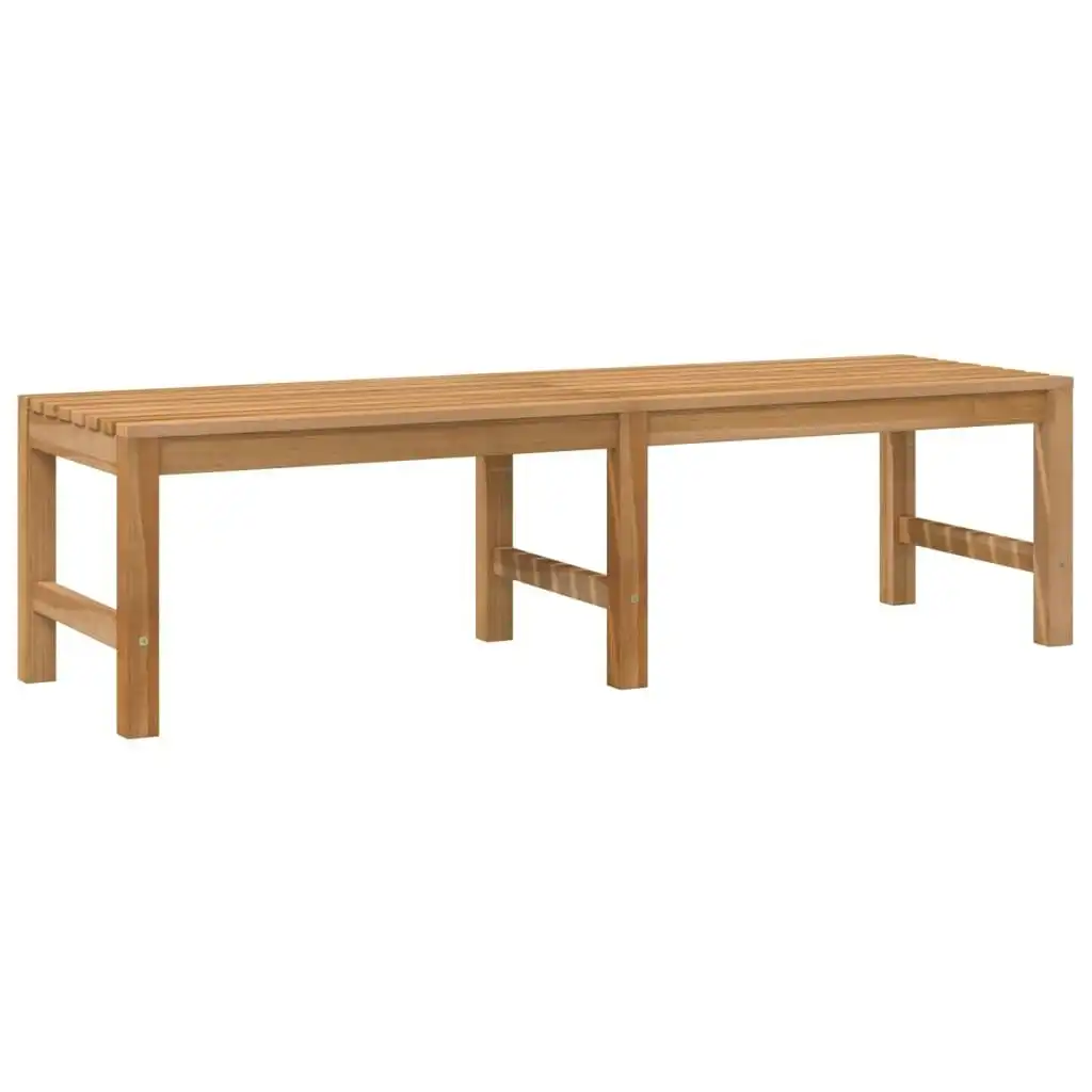 Garden Bench 150 cm Solid Teak Wood 316627