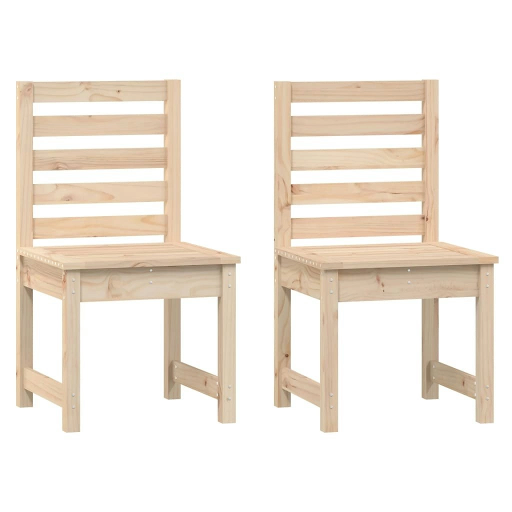 Garden Chairs 2 pcs 50x48x91.5 cm Solid Wood Pine 824025