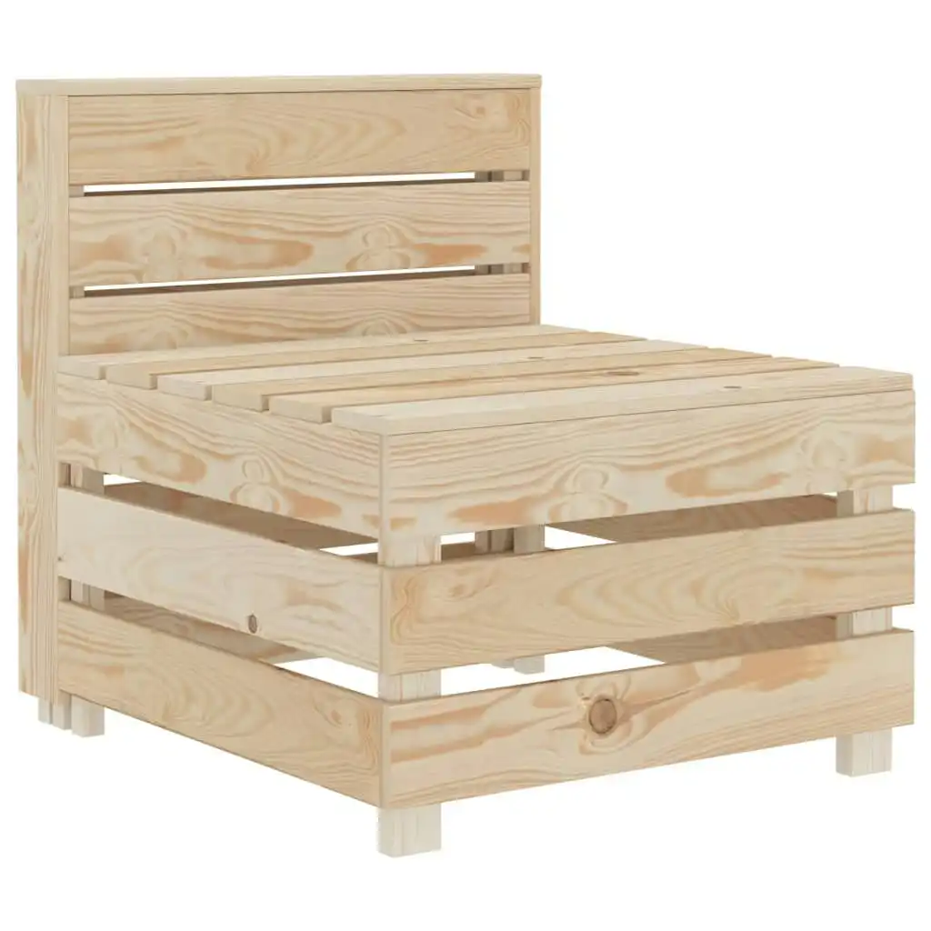 Garden Pallet Sofa Wood 49342