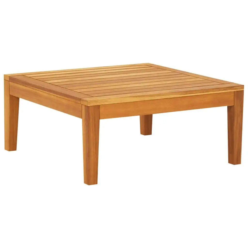 Garden Table 64x64x29 cm Solid Acacia Wood 316322