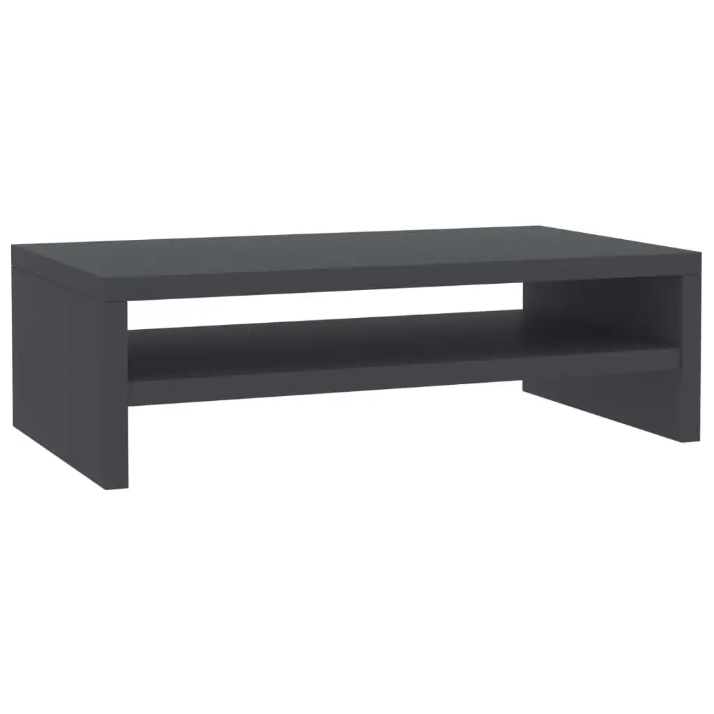 Monitor Stand Grey 42x24x13 cm Engineered Wood 800218