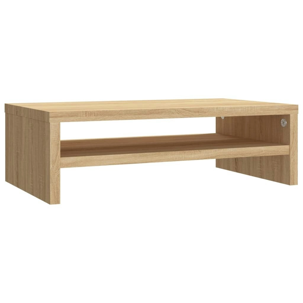 Monitor Stand Sonoma Oak 42x24x13 cm Engineered Wood 800219