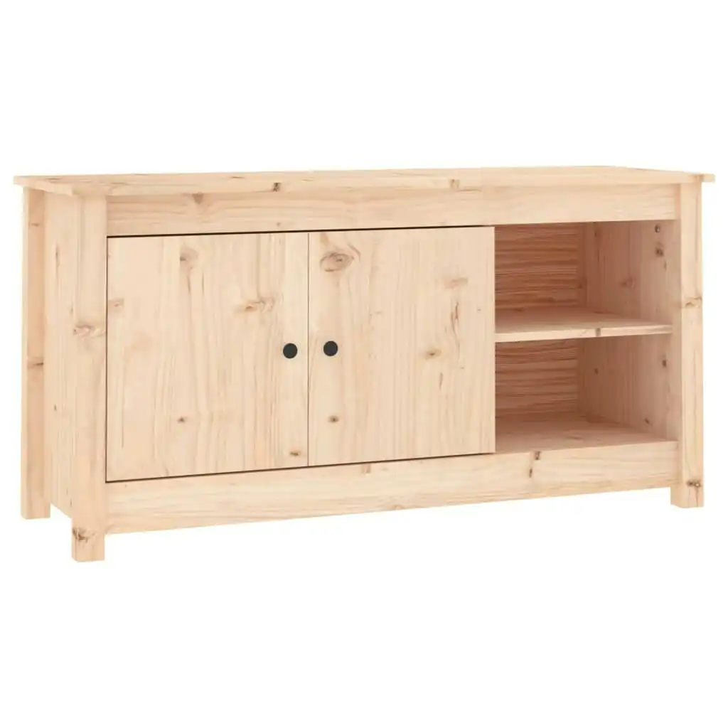 TV Cabinet 103x36.5x52 cm Solid Wood Pine 814589