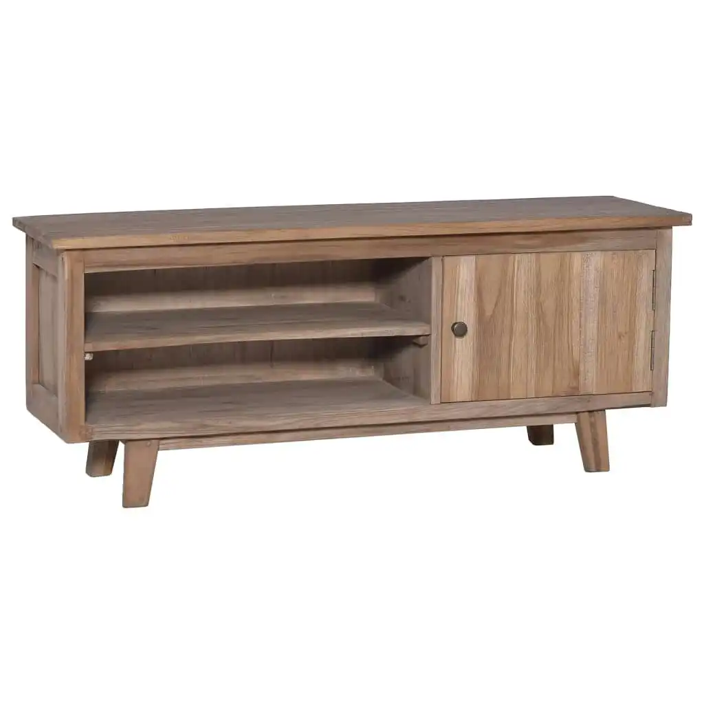 TV Cabinet 100x30x40 cm Solid Teak Wood 288295