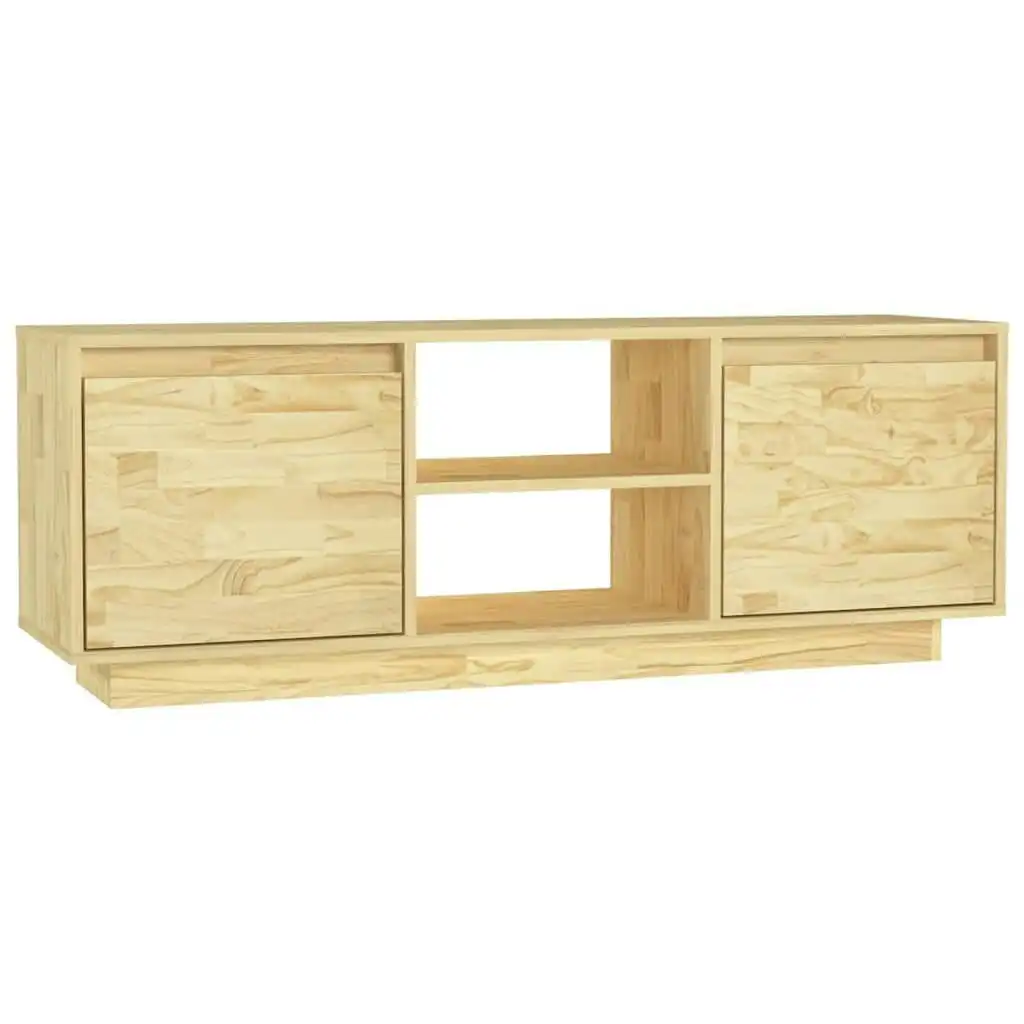 TV Cabinet 110x30x40 cm Solid Pinewood 809900