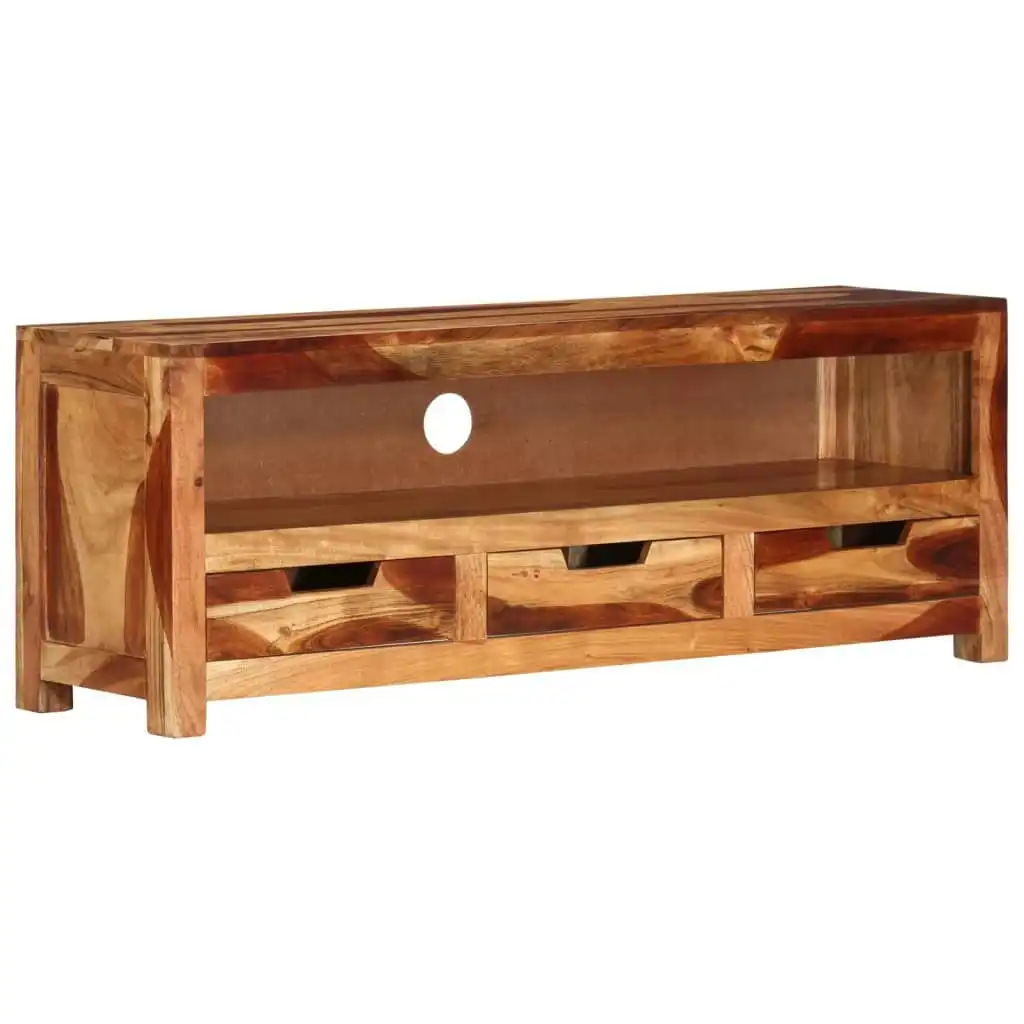 TV Cabinet 110x30x40 cm Solid Wood Acacia 339508