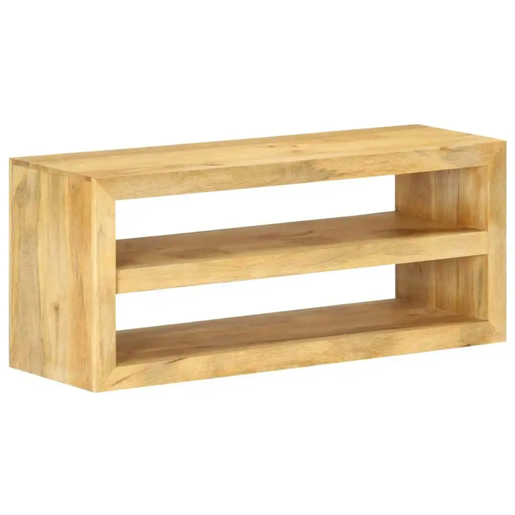 TV Cabinet 107x35x45 cm Solid Mango Wood 320230