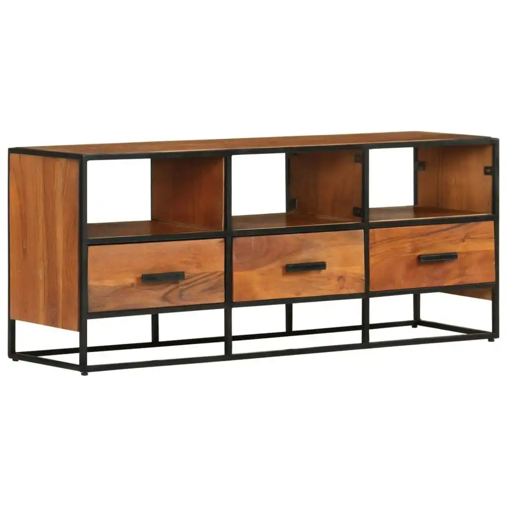 TV Cabinet 110x30x45 cm Solid Acacia Wood 327450