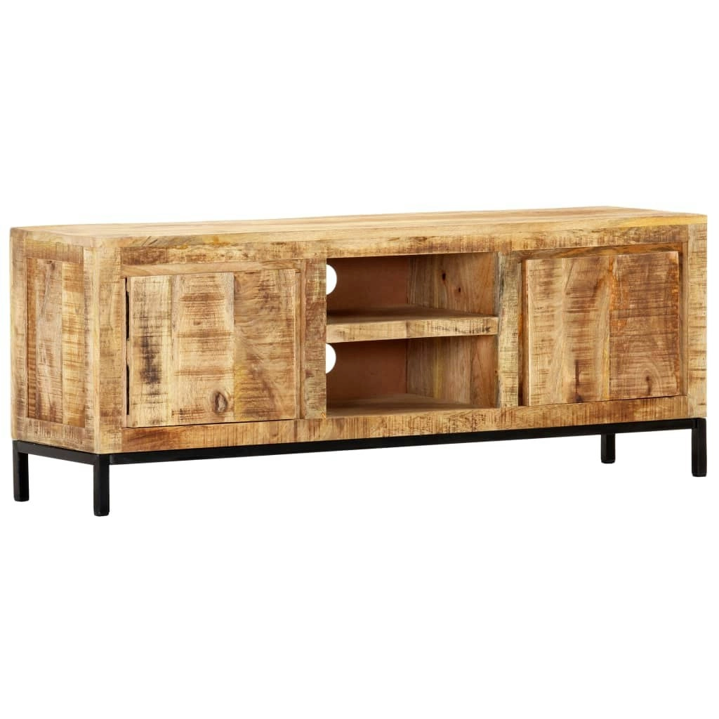 TV Cabinet 118x30x45 cm Solid Mango Wood 287372