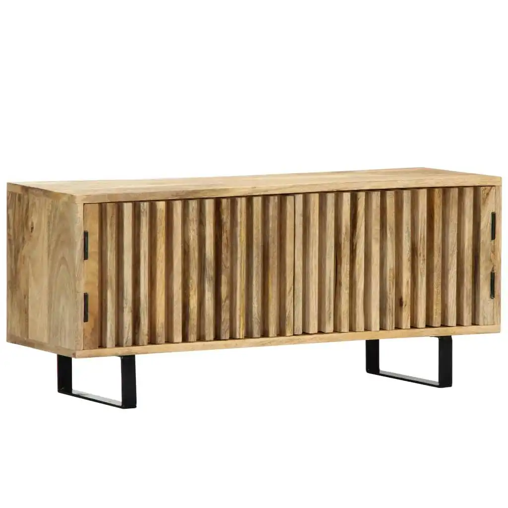 TV Cabinet 90x30x40 cm Solid Mango Wood 247896