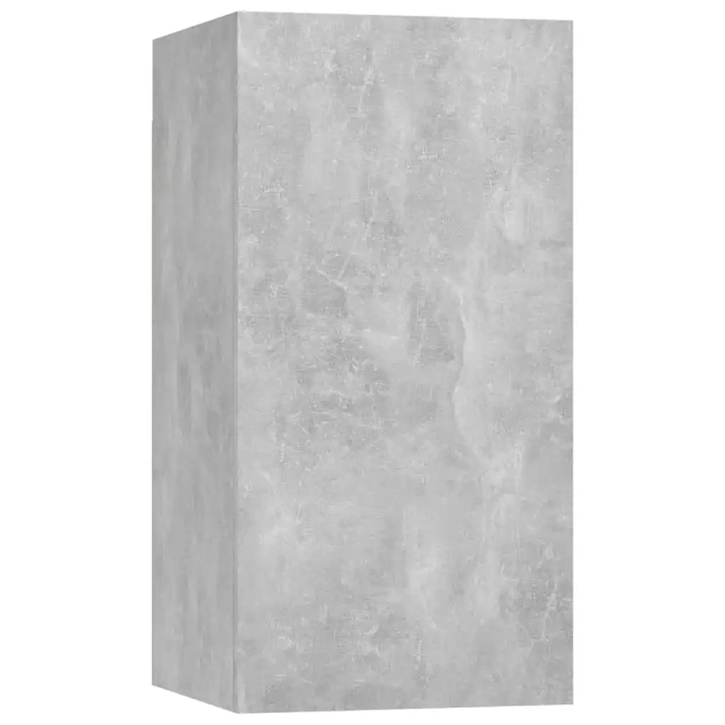 TV Cabinet Concrete Grey 30.5x30x60 cm Engineered Wood 803334