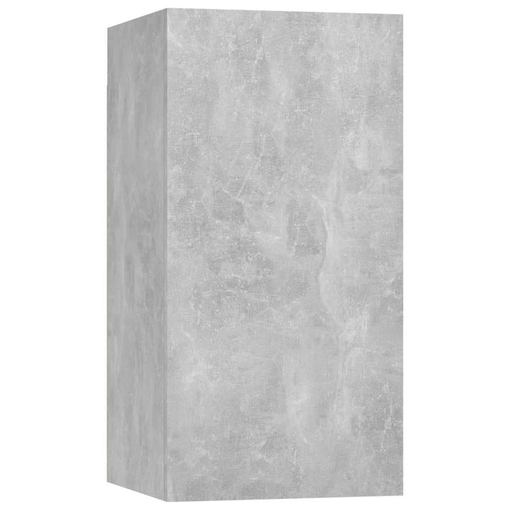 TV Cabinet Concrete Grey 30.5x30x60 cm Engineered Wood 803334