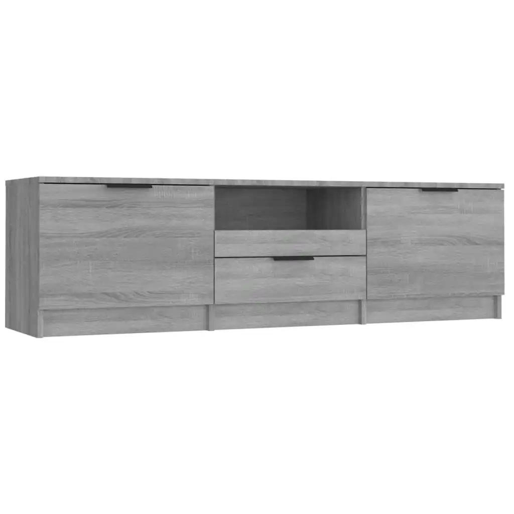 TV Cabinet Grey Sonoma 140x35x40 cm Engineered Wood 817112