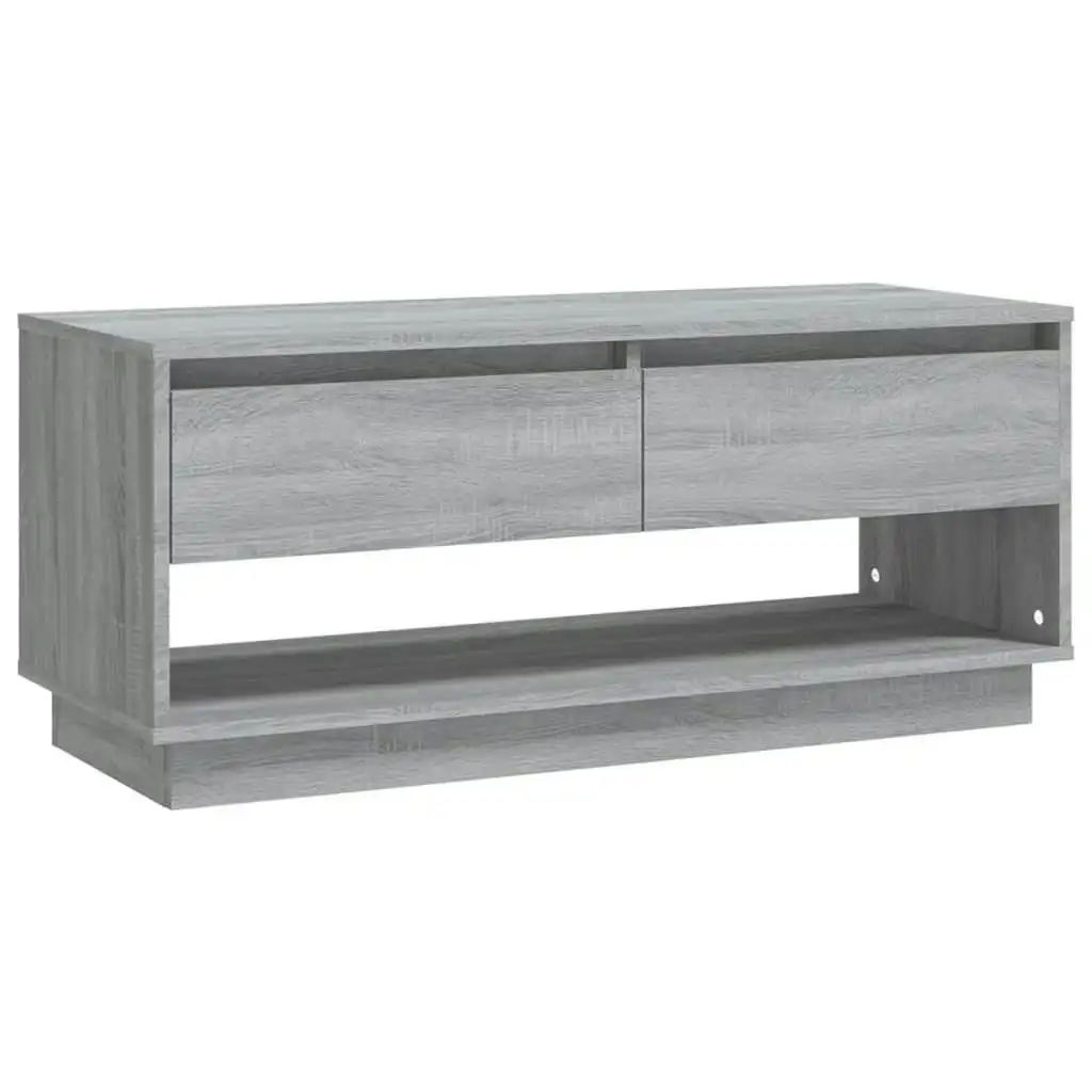 TV Cabinet Grey Sonoma 102x41x44 cm Engineered Wood 812973