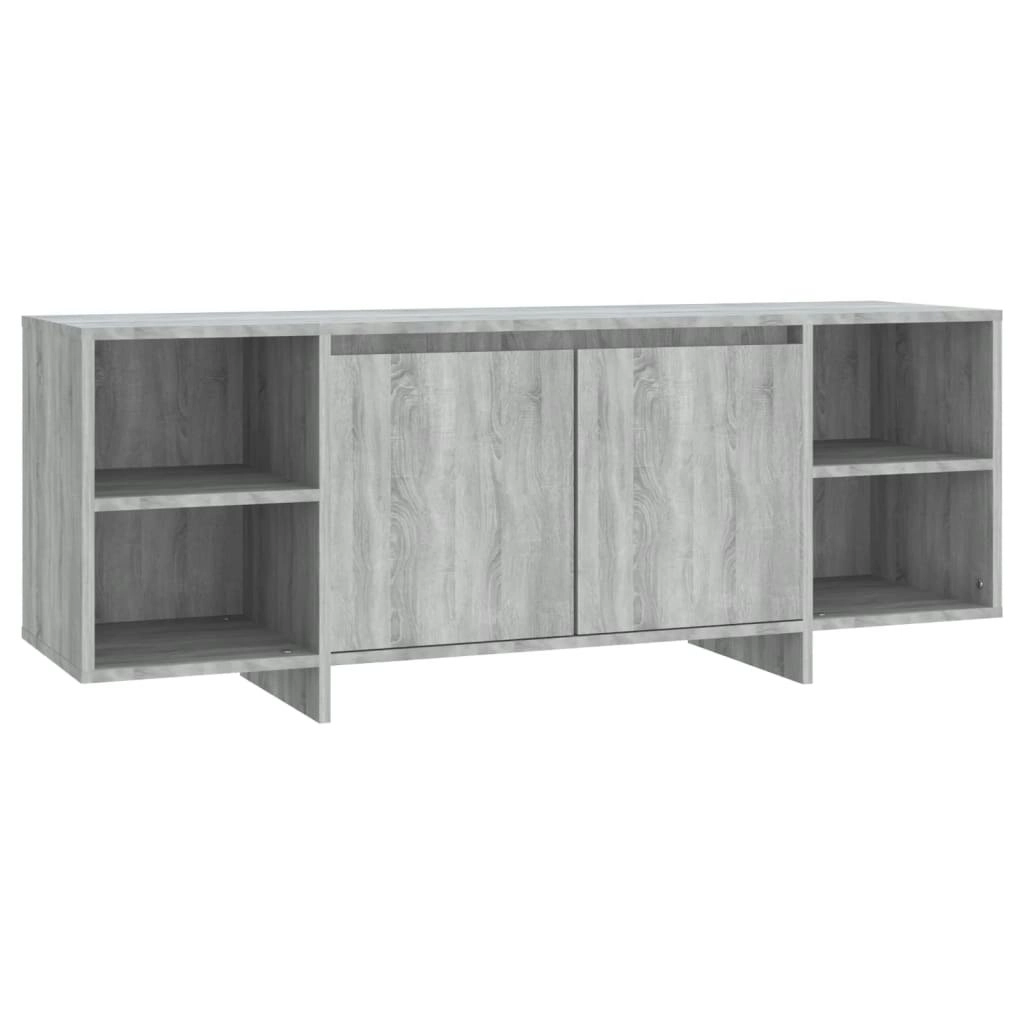 TV Cabinet Grey Sonoma 130x35x50 cm Engineered Wood 813054