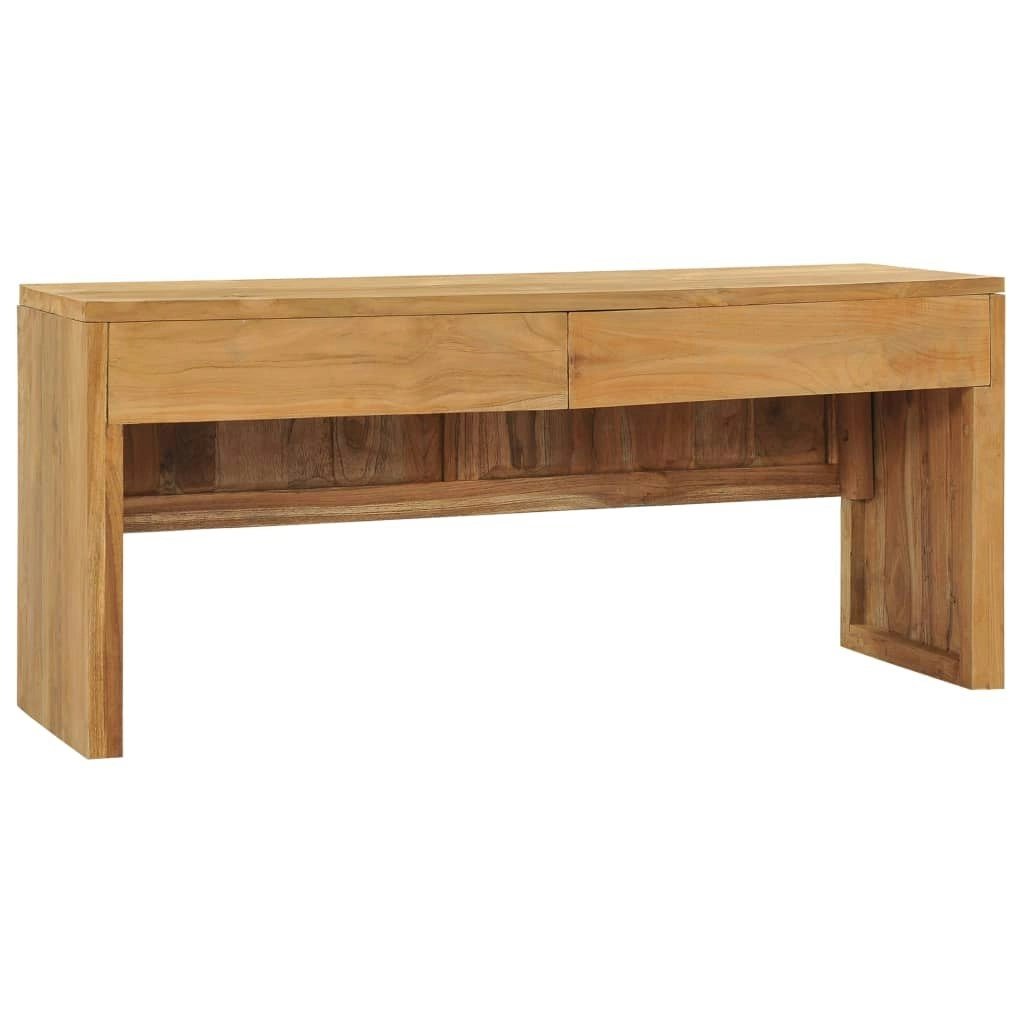 TV Cabinet 100x35x45 cm Solid Teak Wood 288843