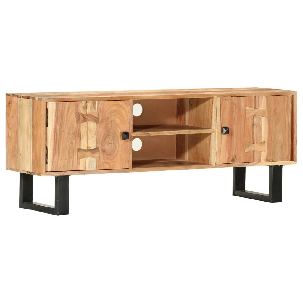 TV Cabinet 118x30x45 cm Solid Acacia Wood 287341